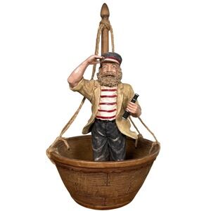 Oldsalts Lookout From The Crows Nest Figurine Beachcombers 1999 Series 04545